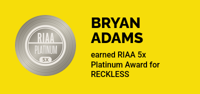 Bryan Adams RIAA