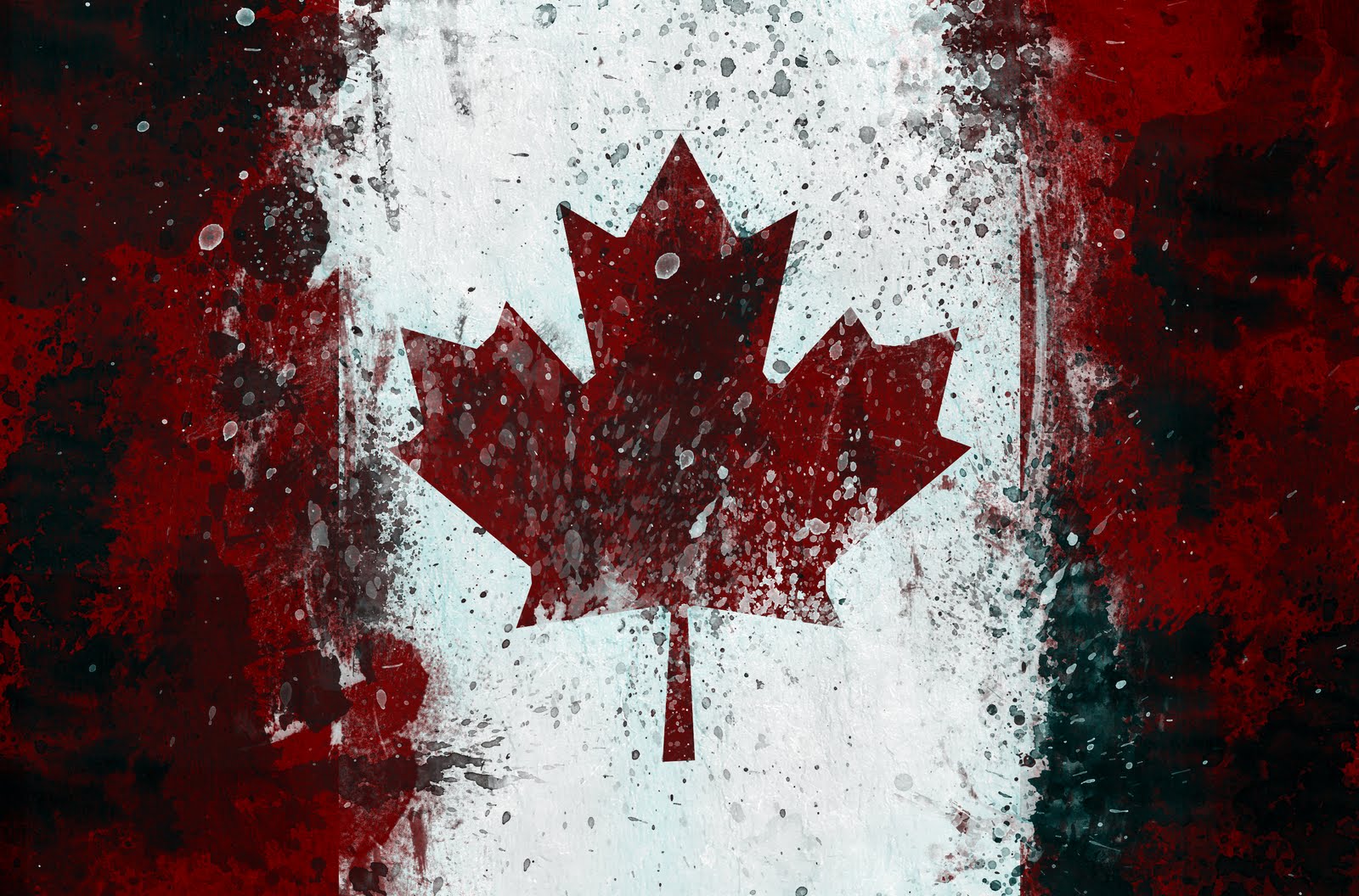 Canadian flag wallpaper by magnaen