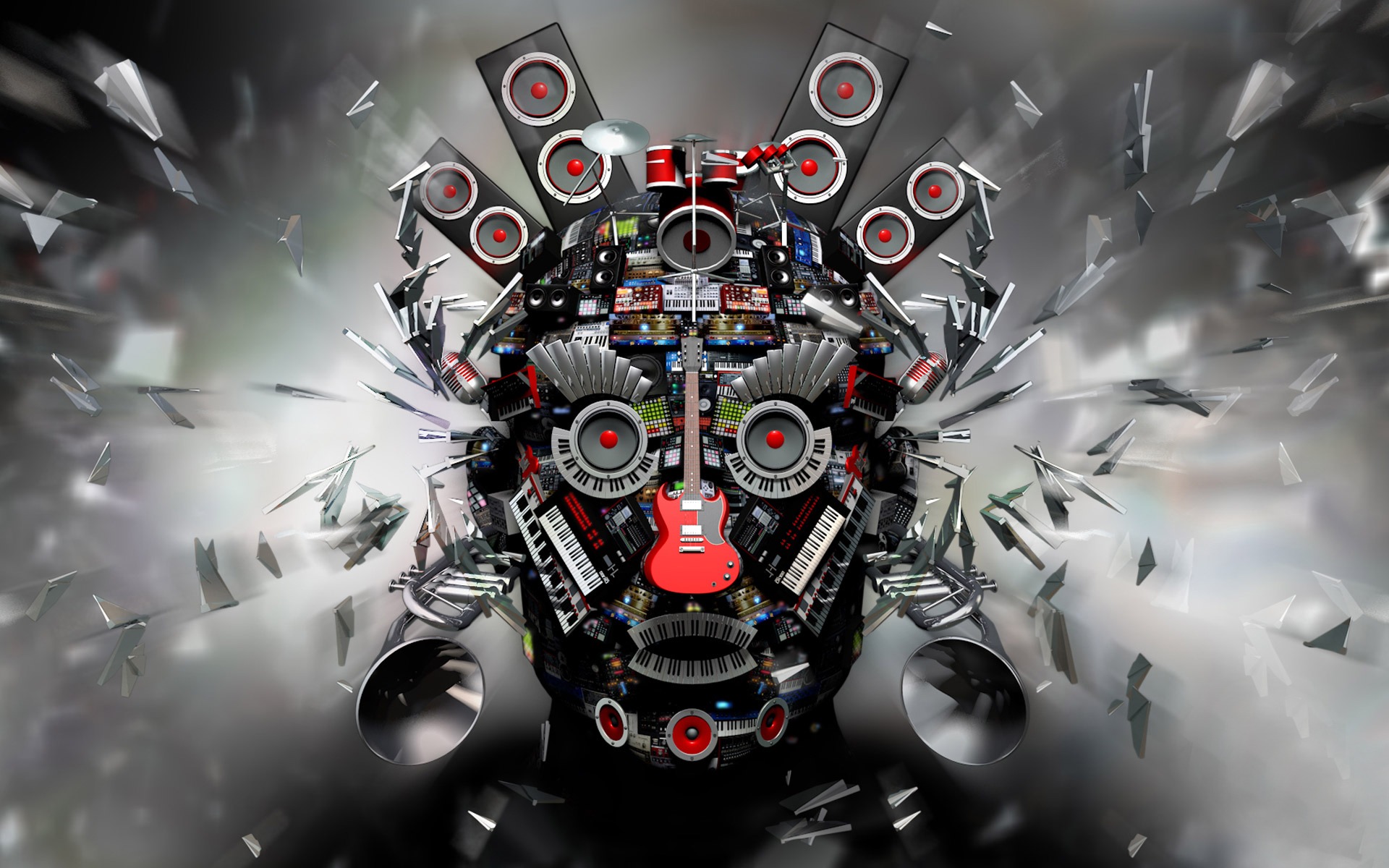 Cool Abstract Music Background Free