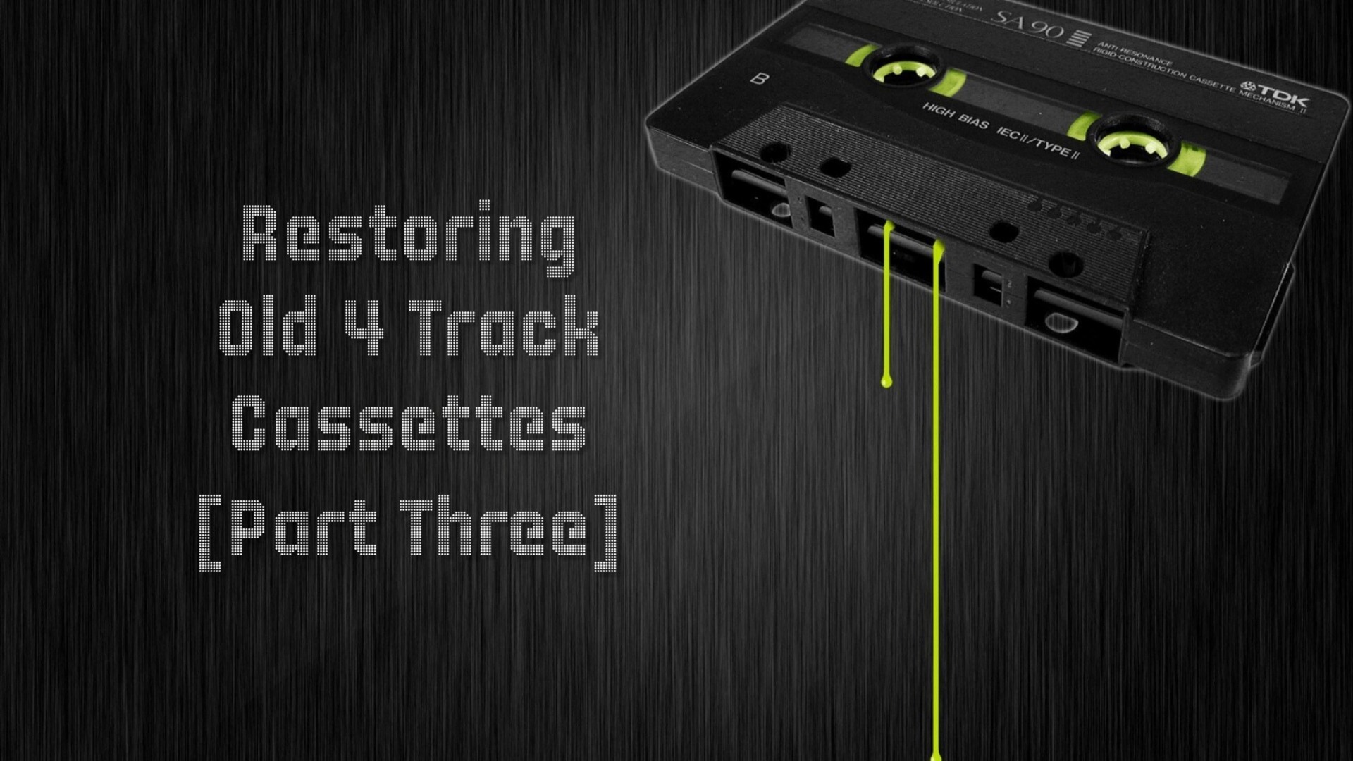 Mixing 4 Track Three