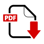 Pdf file download icon with transparent background free png