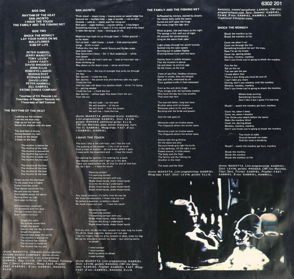 Peter Gabriel Charisma